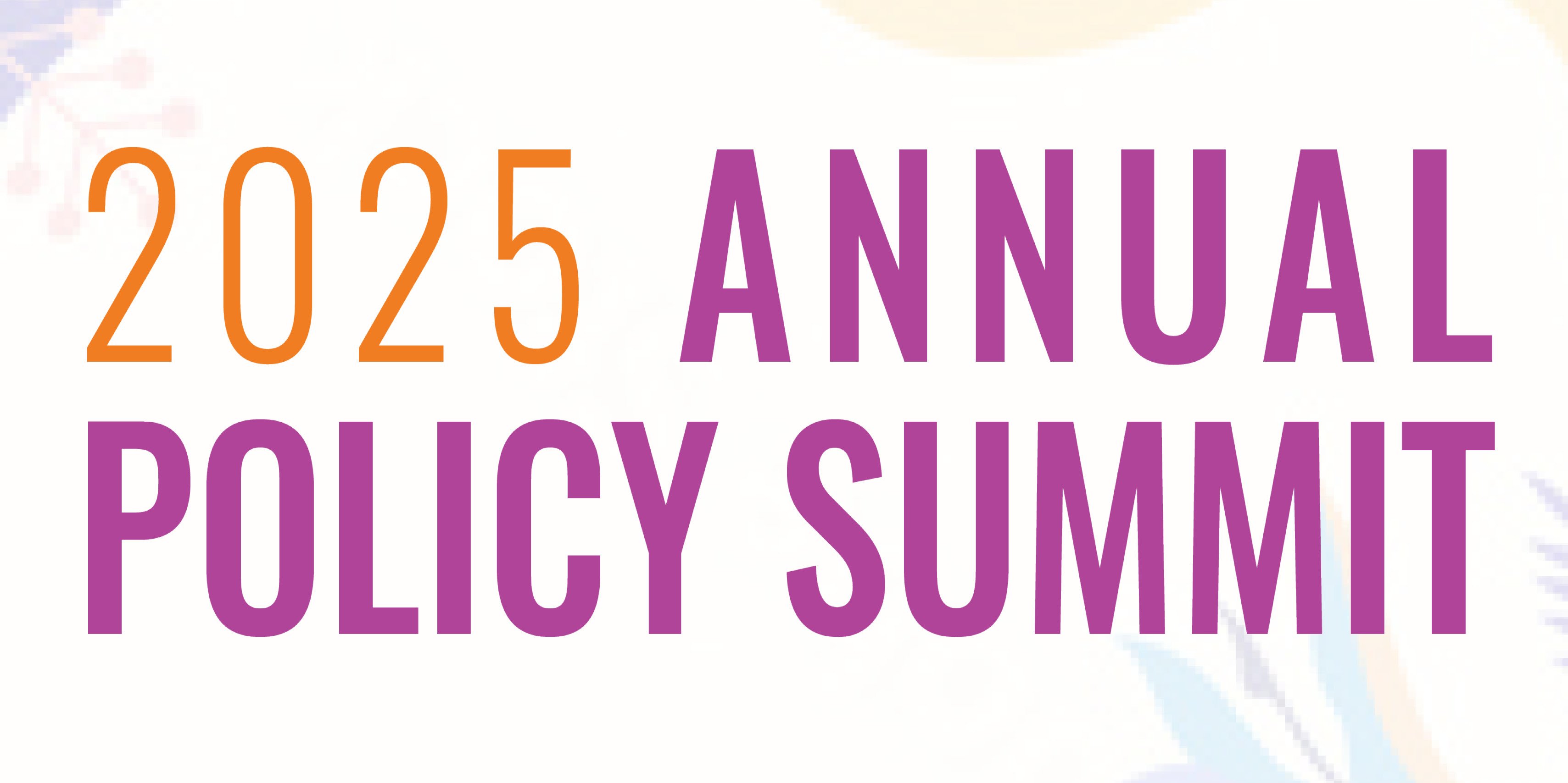 2025 Policy Summit header