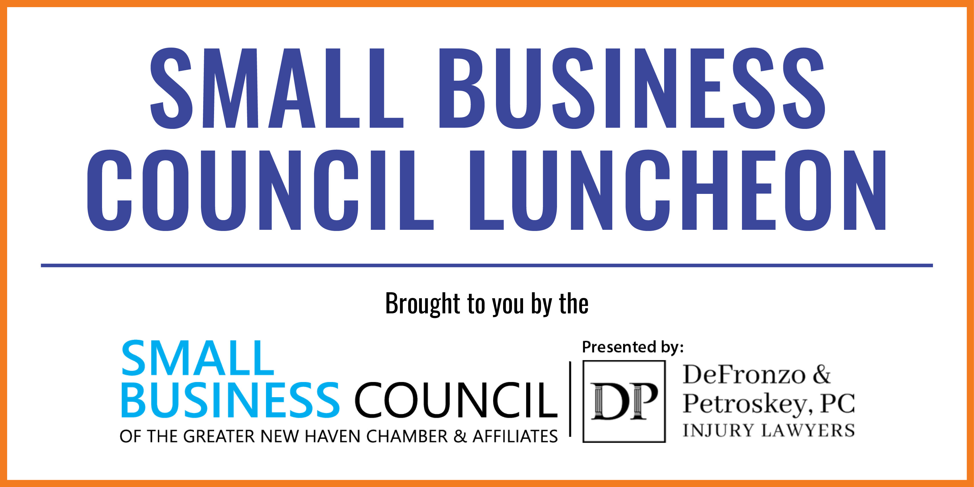 New Small Business Lunch Header